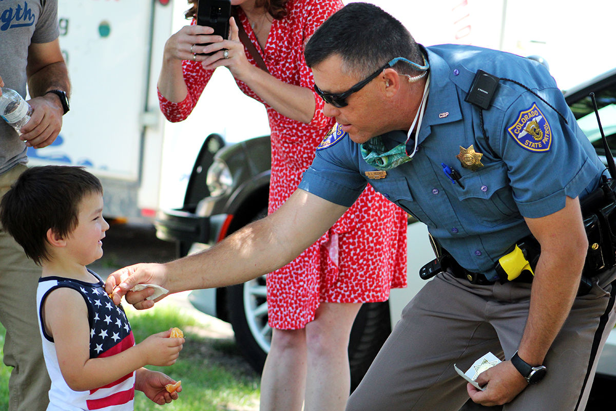 "We're human, too" Community comes out to barbecue Saturday to show support for law enforcement and first responders